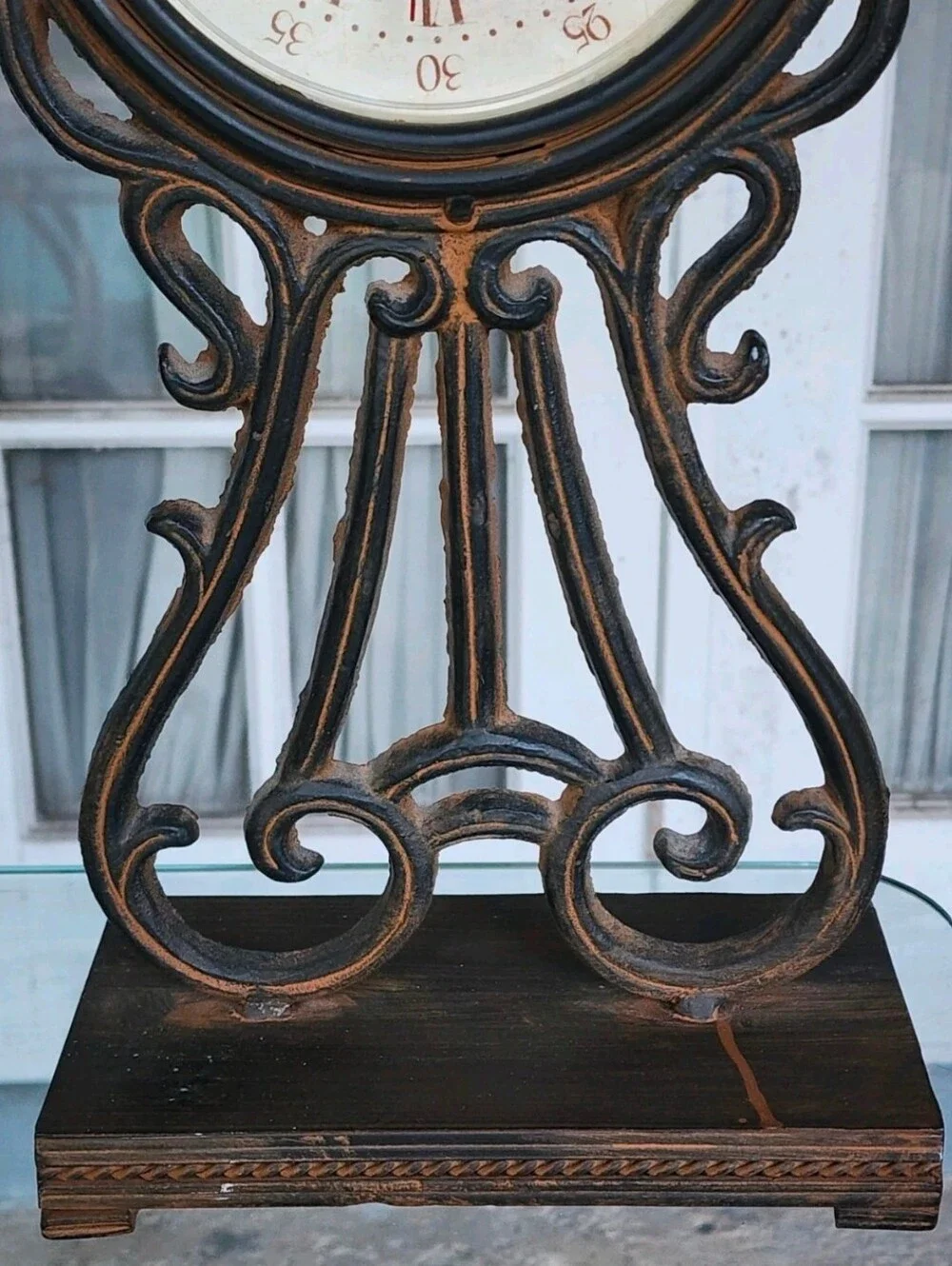 Vintage Winchester Desk Clock For Mantel/Shelf, By Richard Ward, Not Working